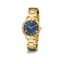 Relógio Guess Feminino Dourado com Fundo Azul - GW0404L4 Relógio Guess Feminino Dourado com Fundo Azul - GW0404L4