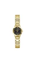 Relógio GUESS Feminino - Dourado com Mostrador Preto - Caixa 28mm e Pulseira 19cm Relógio GUESS Feminino - Dourado com Mostrador Preto - Caixa 28mm e Pulseira 19cm