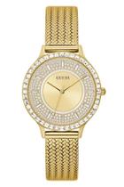 Relógio Guess Feminino Dourado Cristais Gw0402L2