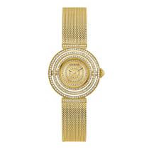 Relógio GUESS feminino dourado esteira analógico GW0550L2