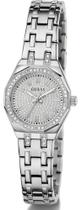 Relógio Guess Feminino Pixie Gw0931l1 Todo Pedras Luxo Prata - Prateado - Pedras - Mini Cristais
