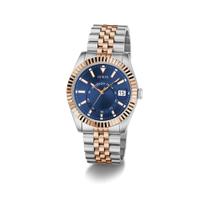 Relógio Guess Masculino Bicolor com Fundo Azul - GW0977G5 Relógio Guess Masculino Bicolor com Fundo Azul - GW0977G5