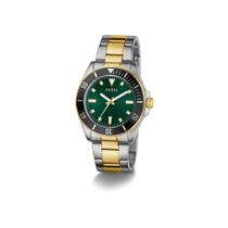 Relógio Guess Masculino Bicolor Fundo Verde - GW0968G4 Relógio Guess Masculino Bicolor Fundo Verde - GW0968G4