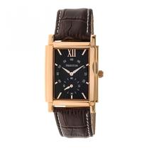 Relógio HERITOR Automatic Frederick Leather-Band em ouro rosa