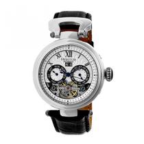 Relógio HERITOR Automatic Ganzi Semi-Skeleton Leather Band