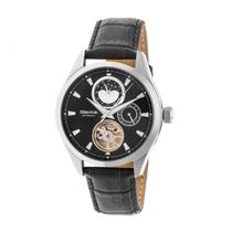 Relógio HERITOR Automatic Sebastian Semi-Skeleton Leather