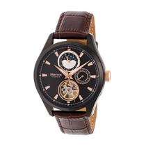 Relógio HERITOR Automatic Sebastian Semi-Skeleton Leather