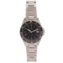 Relógio HERITOR Calder Automático Prata/Preto 40 mm 10 ATM
