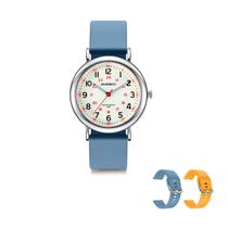 Relógio HEUREMATE 5ATM impermeável unissex com mostrador luminoso de 37 mm