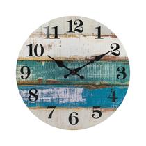 Relógio Horizent 30cm impermeável, rústico, náutico, interno e externo Relógio Horizent 30cm impermeável, rústico, náutico, interno e externo