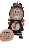 Relógio Horloge A Bela E A Fera 3D 32 Cm Funciona Relógio Horloge A Bela E A Fera 3D 32 Cm Funciona