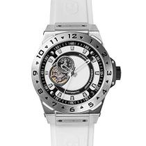 Relógio HYDROGEN Vento Prata e Branco 44 mm 10 ATM em Silicone Relógio HYDROGEN Vento Prata e Branco 44 mm 10 ATM em Silicone