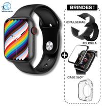 Relógio I W O W27 PRO Smartwatch Mod 2022 Serie 7 V.Global + Milanese + Nylon + Case + Película - WATCH-IWO