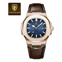 Relógio impermeável Generic Thin para homens 50m SL28