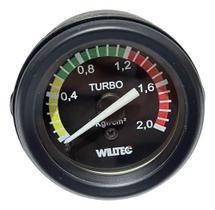 Relógio Indicador Pressão Turbina 52mm 0 A 2kg Universal