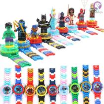 Relógio Infaantil Vingadores Crianças Brinquedo