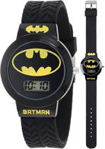 Relógio Infantil Accutime Batman - Tela LCD Digital e Pulseira de Silicone Relógio Infantil Accutime Batman - Tela LCD Digital e Pulseira de Silicone