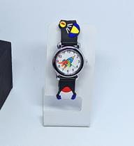 Relógio Infantil Analógico menino colorido Quartzo Esporte Silicone Desenho Animado 3D para Crianças Meninos Bebês