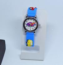 Relógio Infantil Analógico Quartzo Pulseira silicone Esporte Desenho Animados 3D para Crianças Meninas Meninos Bebês