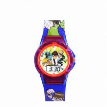 Relógio Infantil Ben 10 Estilo Aventura e Diversão - Tudo em Caixa Relógio Infantil Ben 10 Estilo Aventura e Diversão - Tudo em Caixa