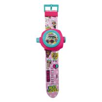 Relógio Infantil Digital Feminino com Projetor e Imagens Divertidas, LOL Surprise - Toyng Relógio Infantil Digital Feminino com Projetor e Imagens Divertidas, LOL Surprise - Toyng