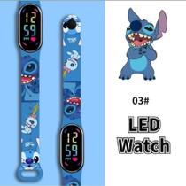 Relógio Infantil Digital LED Para Crianças Lilo Stitch Relogio Para Menina Menino Presente Relógio Infantil Digital LED Para Crianças Lilo Stitch Relogio Para Menina Menino Presente