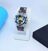 Relógio Infantil Digital Pisca Luz Led Relógios para Crianças Meninas Meninos Super Heróis Frozen Aranha Sonic Barbie