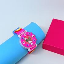 Relógio Infantil Digital Pisca Silicone 3D Disney 2026 Kids Cor:Hello