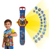 Relogio Infantil Digital Projetor Patrulha Canina 24 Imagens Meninos Masculino Relogio Infantil Digital Projetor Patrulha Canina 24 Imagens Meninos Masculino
