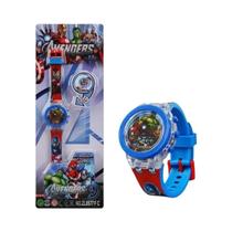 Relógio Infantil Dos Vingadores Para Meninos E Meninas, Relógio Flash Do Homem-Aranha Hulk, Presente