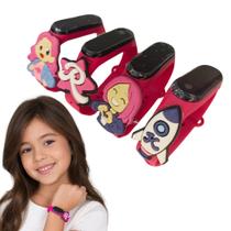 Relógio Infantil Emily Vick Rosa Ketlin e Emily Vick - À Prova D