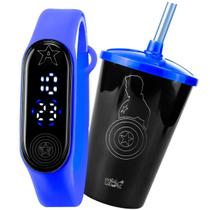 Relógio Infantil Heroi Prova Agua Kit ul - Orizom Kids Relógio Infantil Heroi Prova Agua Kit ul - Orizom Kids