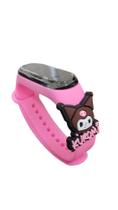 Relógio Infantil Kuromi Touch Resistente à Água_Rosa - SMACTUDO