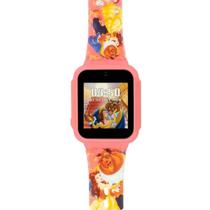 Relógio Infantil Menina Condor Princesa Bela Original CODISNEYAG/8T Pulseira Silicone Rosa