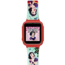 Relógio Infantil Menina Condor Princesa Branca de Neve Original CODISNEYAJ/9R Pulseira Silicone verde água