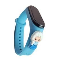 Relógio Infantil Menina Digital Para Crianças Prova de Água Feminino Princesas Disney Novo Relógio Infantil Menina Digital Para Crianças Prova de Água Feminino Princesas Disney Novo