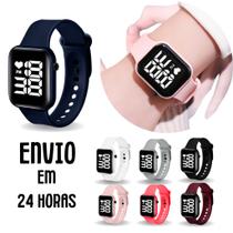Relógio Infantil Menino e Menina Digital Led Para Criança A prova de água Masculino Novo Relógio Infantil Menino e Menina Digital Led Para Criança A prova de água Masculino Novo