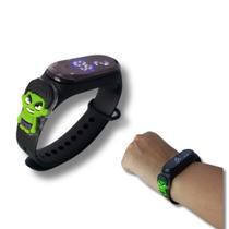 Relógio Infantil Menino Hulk Marvel Digital Preto A Prova Dagua Relógio Infantil Menino Hulk Marvel Digital Preto A Prova Dagua