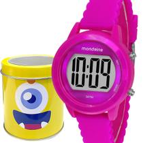 Relógio Infantil Mondaine Rosa Original 1 Ano De Garantia