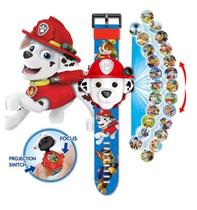 Relógio Infantil Projetor Patrulha Canina 24 Imagens Digital Relógio Infantil Projetor Patrulha Canina 24 Imagens Digital