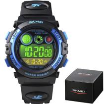 Relógio Infantil Skmei 1451 A Prova D Água 30m Meninos Digital Crianças Relógio Infantil Skmei 1451 A Prova D Água 30m Meninos Digital Crianças