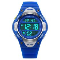 Relógio Infantil Skmei Esportivo Prova DÁgua 1077 Azul
