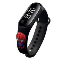 Relógio Infantil Spiderman Pikachu Digital Esportivo com Pulseira Silicone à Prova Dágua LED OEM Relógio Infantil Spiderman Pikachu Digital Esportivo com Pulseira Silicone à Prova Dágua LED OEM