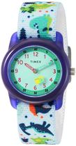 Relógio Infantil Timex Time Machines TW7C77300 - Branco/Dinossauros Relógio Infantil Timex Time Machines TW7C77300 - Branco/Dinossauros