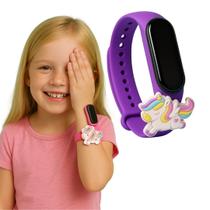 Relógio Infantil Unicórnio Digital com Data e Hora Relógio Infantil Unicórnio Digital com Data e Hora