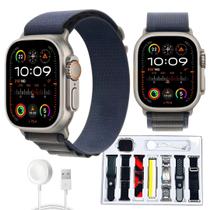 Relógio inteligente 2025 Watch Ultra 7 Pulseiras Bluetooth para android e iOs modo esporte 49mm 2.2