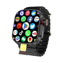 Relógio Inteligente 5G LTE Standby King CD12 Android 10 Câmera Rotativa GPS WiFi 128GB ROM