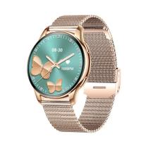 Relógio Inteligente AMOLED Feminino IP68 À Prova D'Água Com Monitor De Frequência Cardíaca Para Relógio Inteligente AMOLED Feminino IP68 À Prova D'Água Com Monitor De Frequência Cardíaca Para