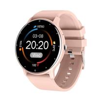 Relógio Inteligente Bluetooth Unissex Com Tela Touchscreen Completa, À Prova d'Água, Monitor De