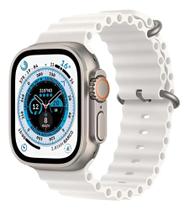 Relógio inteligente Blulory Glifo 8 Ultra Smartwatch - silver